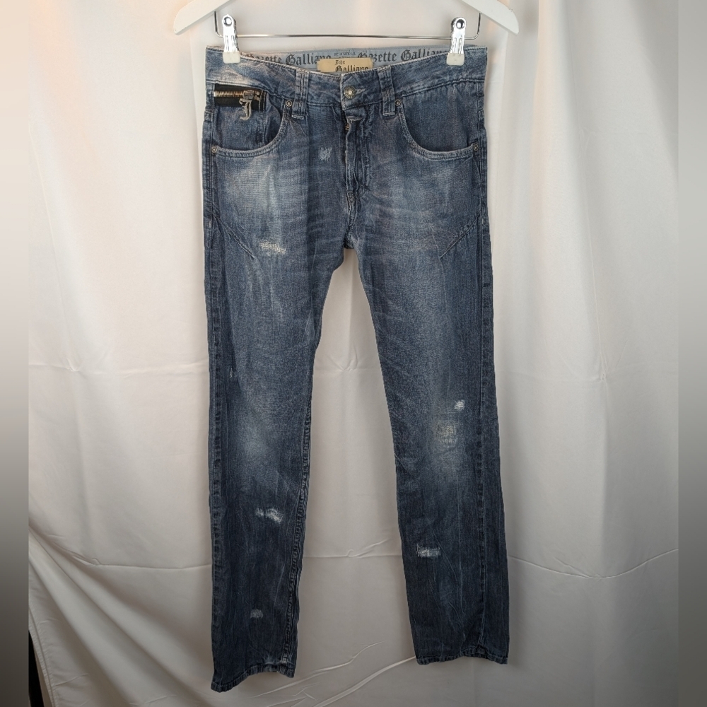 John Galliano Vintage Y2K Boys Jeans Size 14 In GUC